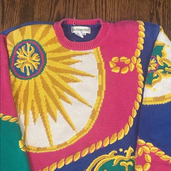 Vintage 90s Knit Sweater - Picture 2 of 9